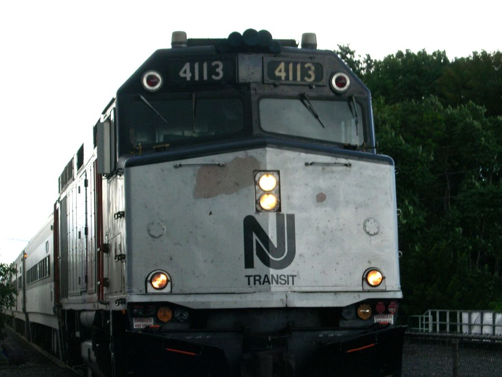 NJ Transit EMD F40PH2CAT At Dunellen Station
